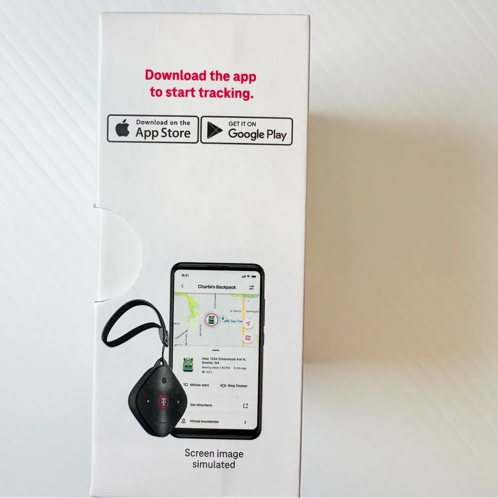 T-Mobile SyncUP Tracker GPS Smart Tracker Device (2 Pack) New in Box